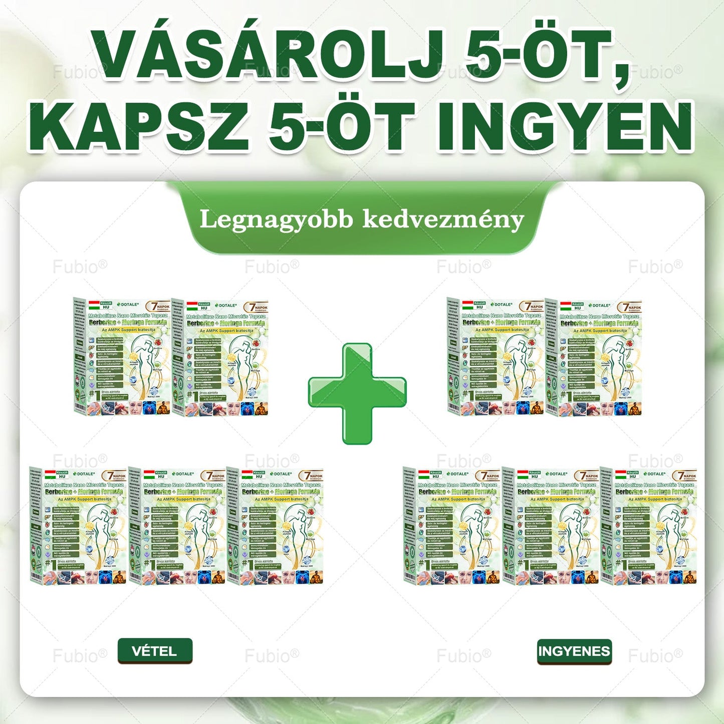 đ MĂĄr csak 5 doboz maradt! Most tovĂĄbbi 50% kedvezmĂ©nyt biztosĂtunk Ănnek! Ărje el egĂ©szsĂ©gesebb Ă©s fittebb önmagĂĄt. Ne hagyja ki ezt a lehetĆsĂ©get, mert lehet, hogy erre az ajĂĄnlatra csak jövĆre lesz Ășjra lehetĆsĂ©g.