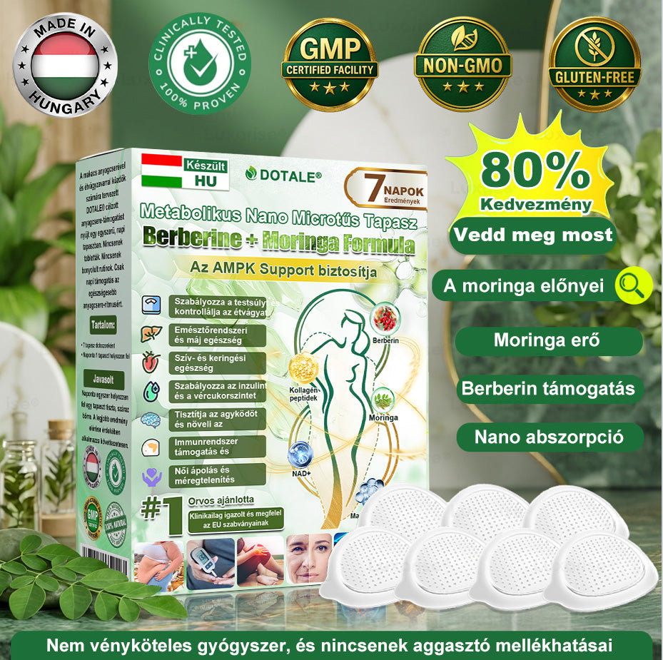 🎁 Már csak 5 doboz maradt! Most további 50% kedvezményt biztosítunk Önnek!  Érje el egészségesebb és fittebb önmagát.  Ne hagyja ki ezt a lehetőséget, mert lehet, hogy erre az ajánlatra csak jövőre lesz újra lehetőség.
