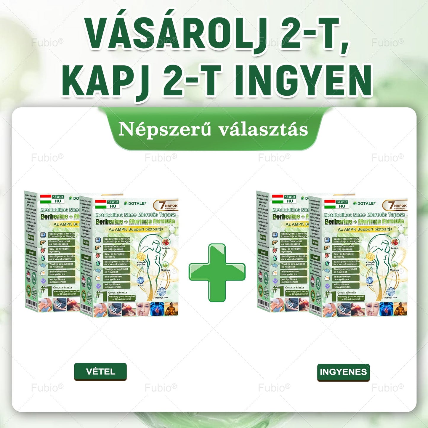 🎁 Már csak 5 doboz maradt! Most további 50% kedvezményt biztosítunk Önnek!  Érje el egészségesebb és fittebb önmagát.  Ne hagyja ki ezt a lehetőséget, mert lehet, hogy erre az ajánlatra csak jövőre lesz újra lehetőség.