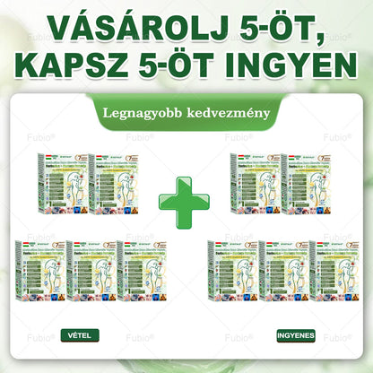 🎁 Már csak 5 doboz maradt! Most további 50% kedvezményt biztosítunk Önnek!  Érje el egészségesebb és fittebb önmagát.  Ne hagyja ki ezt a lehetőséget, mert lehet, hogy erre az ajánlatra csak jövőre lesz újra lehetőség.